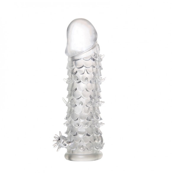 PLEASE ME Dragon Crystal Penis Sleeve (Dragon Scale Model)
